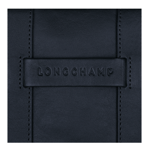 Longchamp 3D S Deri Erkek Çapraz Askılı Çanta Mavi | 472-ZUOMXW