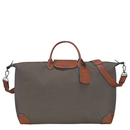 Longchamp Boxford XL Kanvas Erkek Seyahat Çantası Kahverengi | 508-ROXEKQ