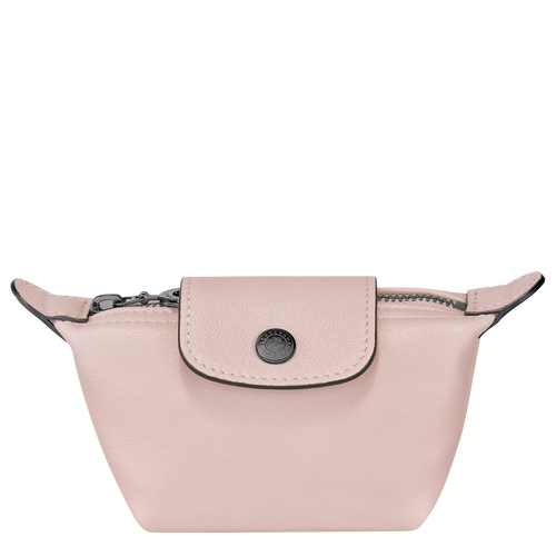 Longchamp Le Pliage Cuir Deri Erkek Bozuk Para Cüzdanı Pembe | 694-GXLBNP