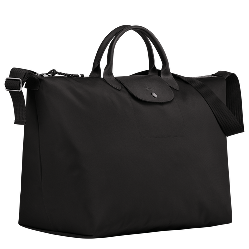 Longchamp Le Pliage Energy Kanvas, Recycled canvas Erkek Seyahat Çantası Siyah | 184-YDALPU