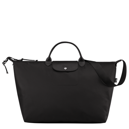 Longchamp Le Pliage Energy Kanvas, Recycled canvas Erkek Seyahat Çantası Siyah | 184-YDALPU