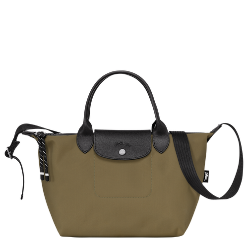 Longchamp Le Pliage Energy S Kanvas, Recycled canvas Erkek El Çantası Yeşil | 596-SKQXZR