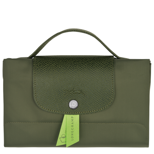 Longchamp Le Pliage Green Kanvas, Recycled canvas Erkek İş Çantası Yeşil | 052-UNPEVT