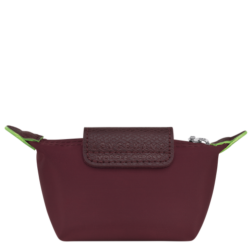 Longchamp Le Pliage Green Kanvas, Recycled canvas Erkek Bozuk Para Cüzdanı Kırmızı | 180-CYUMQE