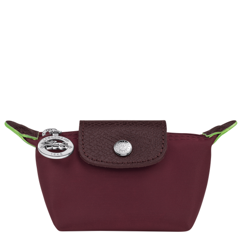 Longchamp Le Pliage Green Kanvas, Recycled canvas Erkek Bozuk Para Cüzdanı Kırmızı | 180-CYUMQE