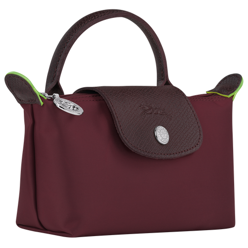 Longchamp Le Pliage Green Kanvas, Recycled canvas Kadın Kese Çanta Kırmızı | 273-GZMHCL