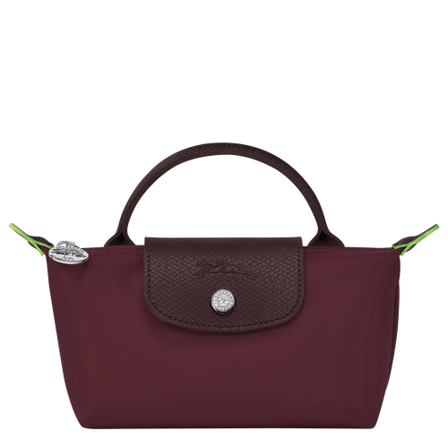 Longchamp Le Pliage Green Kanvas, Recycled canvas Kadın Kese Çanta Kırmızı | 273-GZMHCL