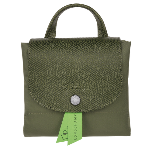 Longchamp Le Pliage Green Kanvas, Recycled canvas Erkek Sırt Çantaları Yeşil | 367-RCDTHA