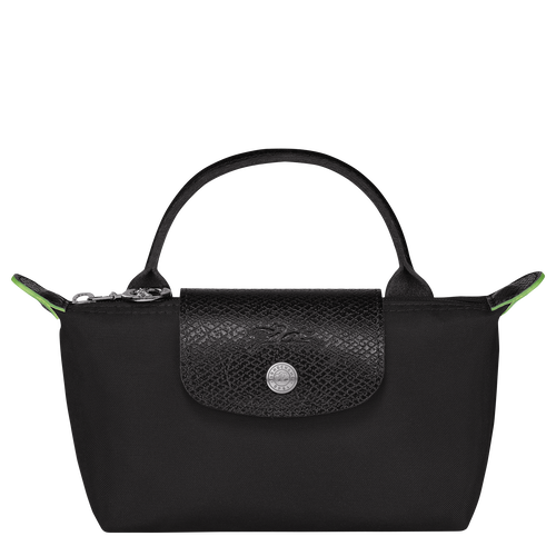 Longchamp Le Pliage Green Kanvas, Recycled canvas Kadın Kese Çanta Siyah | 432-ATWZJN