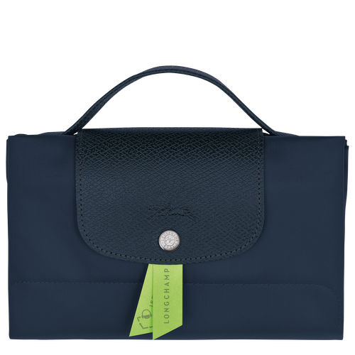 Longchamp Le Pliage Green Kanvas, Recycled canvas Kadın İş Çantası Mavi | 482-NGMLXB