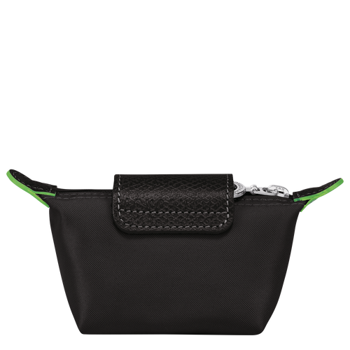 Longchamp Le Pliage Green Kanvas, Recycled canvas Erkek Bozuk Para Cüzdanı Siyah | 490-XHSDZN