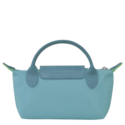 Longchamp Le Pliage Green Kanvas, Recycled canvas Kadın Kese Çanta Mavi | 563-CDRSPM