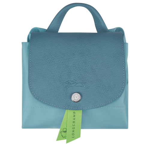 Longchamp Le Pliage Green Kanvas, Recycled canvas Kadın Sırt Çantaları Mavi | 845-DNPFOW