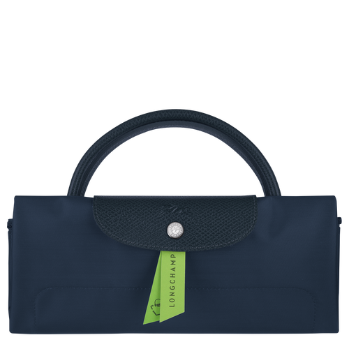 Longchamp Le Pliage Green L Kanvas, Recycled canvas Erkek Seyahat Çantası Mavi | 748-YAODQR