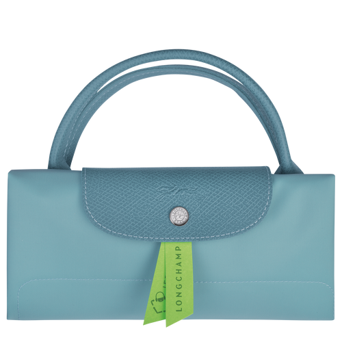 Longchamp Le Pliage Green L Kanvas, Recycled canvas Erkek Seyahat Çantası Mavi | 824-XCSDLM