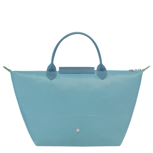 Longchamp Le Pliage Green M Kanvas, Recycled canvas Kadın El Çantası Mavi | 680-OHQURF