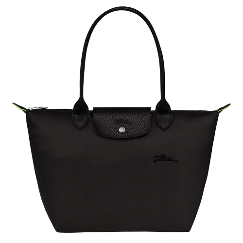 Longchamp Le Pliage Green S Kanvas, Recycled canvas Kadın Omuz Çantası Siyah | 230-LSUPMB