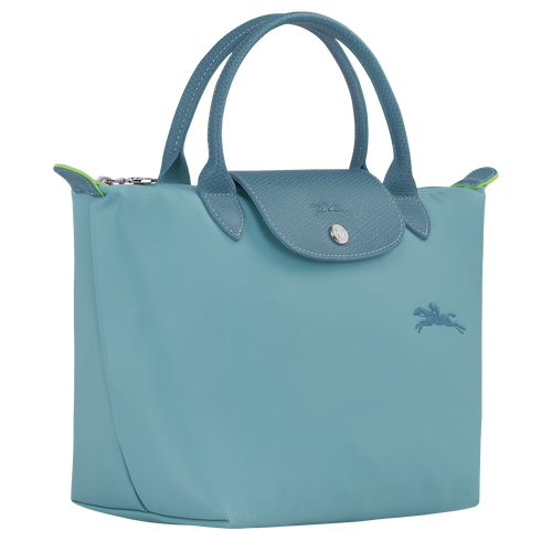 Longchamp Le Pliage Green S Kanvas, Recycled canvas Kadın El Çantası Mavi | 251-MUZNSD