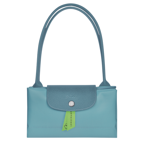 Longchamp Le Pliage Green S Kanvas, Recycled canvas Kadın Omuz Çantası Mavi | 352-FAIJML