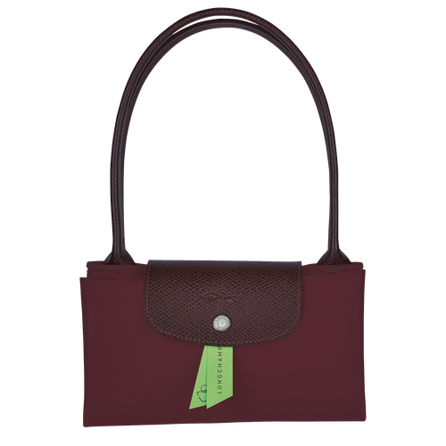 Longchamp Le Pliage Green S Kanvas, Recycled canvas Kadın Omuz Çantası Kırmızı | 623-UZFAYC