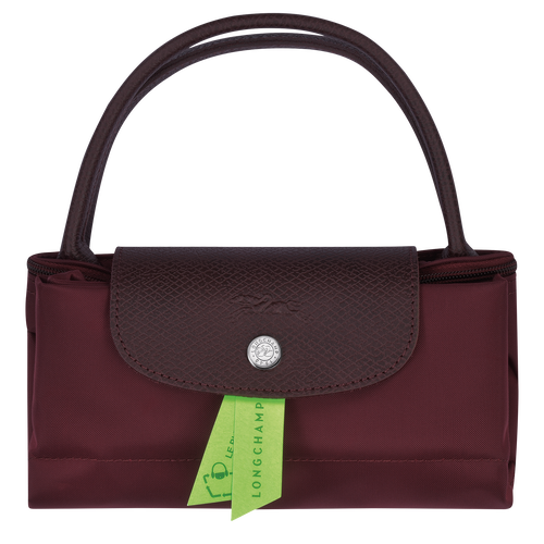 Longchamp Le Pliage Green S Kanvas, Recycled canvas Kadın El Çantası Kırmızı | 924-EADJYB