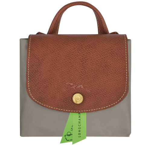 Longchamp Le Pliage Original Kanvas, Recycled canvas Erkek Sırt Çantaları Gri | 082-YFEDUC