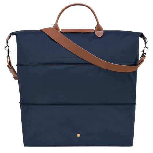 Longchamp Le Pliage Original Kanvas, Recycled canvas Erkek Seyahat Çantası Mavi | 136-WTHAKM