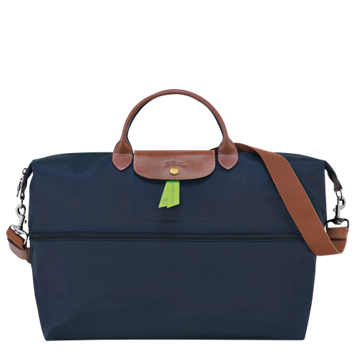 Longchamp Le Pliage Original Kanvas, Recycled canvas Erkek Seyahat Çantası Mavi | 136-WTHAKM