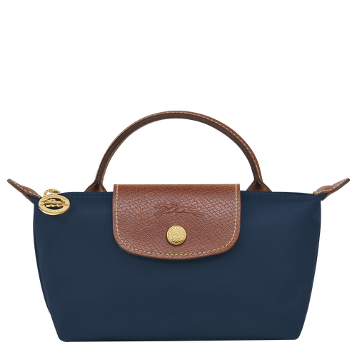 Longchamp Le Pliage Original Kanvas, Recycled canvas Kadın Kese Çanta Mavi | 621-QDRVGB