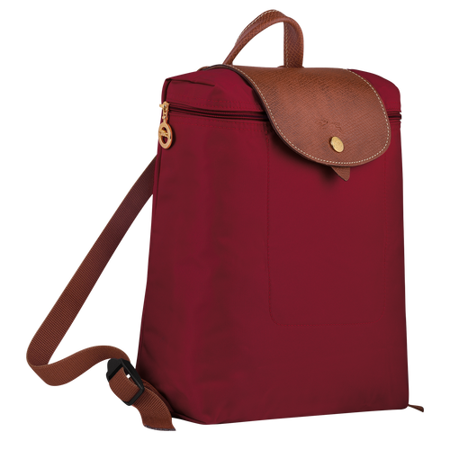 Longchamp Le Pliage Original Kanvas, Recycled canvas Erkek Sırt Çantaları Kırmızı | 623-PQGAYV