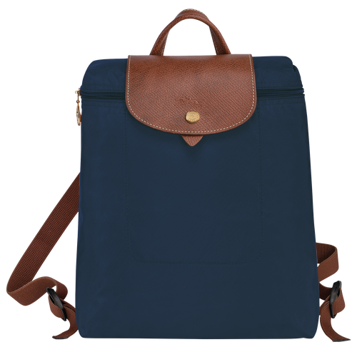 Longchamp Le Pliage Original Kanvas, Recycled canvas Kadın Sırt Çantaları Mavi | 917-XZKSTL