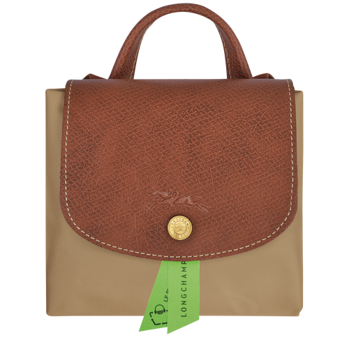 Longchamp Le Pliage Original Kanvas, Recycled canvas Kadın Sırt Çantaları Bej Rengi | 932-NKSDQY