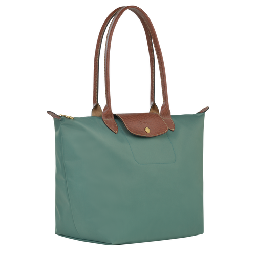 Longchamp Le Pliage Original L Kanvas, Recycled canvas Kadın Omuz Çantası Yeşil | 286-USNEPY