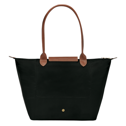 Longchamp Le Pliage Original L Kanvas, Recycled canvas Kadın Omuz Çantası Siyah | 345-UECFKA