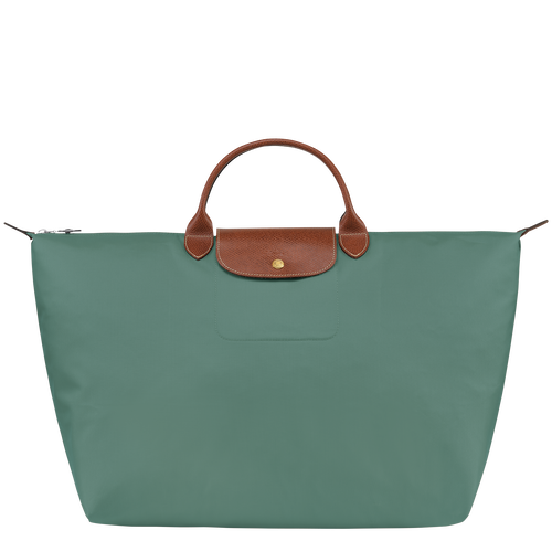 Longchamp Le Pliage Original L Kanvas, Recycled canvas Kadın Seyahat Çantası Yeşil | 468-PTIQSR