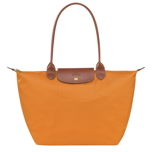 Longchamp Le Pliage Original L Kanvas, Recycled canvas Kadın Omuz Çantası Turuncu | 678-FIZEQM