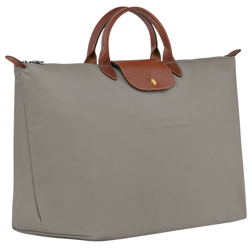 Longchamp Le Pliage Original L Kanvas, Recycled canvas Kadın Seyahat Çantası Gri | 725-XWSYOJ