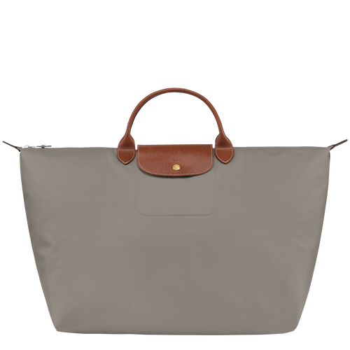 Longchamp Le Pliage Original L Kanvas, Recycled canvas Kadın Seyahat Çantası Gri | 725-XWSYOJ