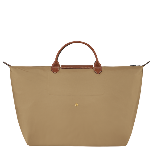 Longchamp Le Pliage Original L Kanvas, Recycled canvas Kadın Seyahat Çantası Bej Rengi | 792-WIUGPQ