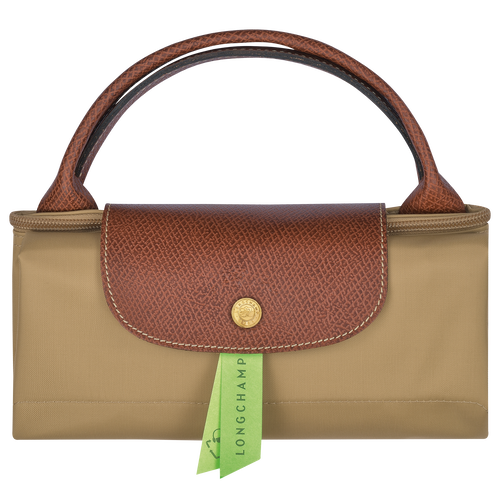 Longchamp Le Pliage Original L Kanvas, Recycled canvas Kadın Seyahat Çantası Bej Rengi | 792-WIUGPQ