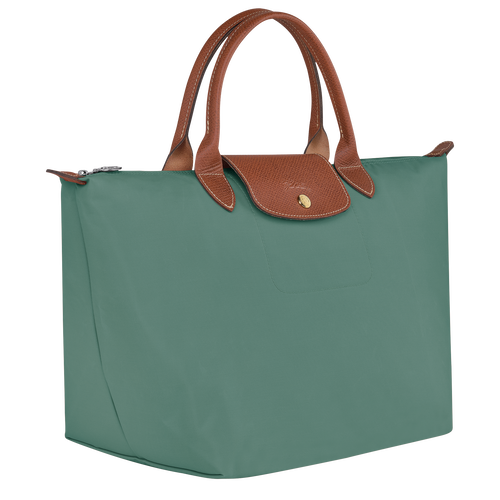 Longchamp Le Pliage Original M Kanvas, Recycled canvas Kadın El Çantası Yeşil | 214-ZAGIYE