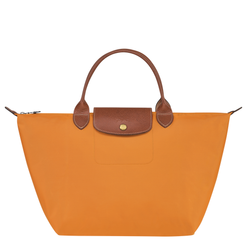 Longchamp Le Pliage Original M Kanvas, Recycled canvas Kadın El Çantası Turuncu | 321-RJGVIS