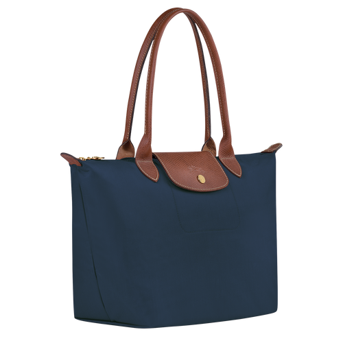 Longchamp Le Pliage Original S Kanvas, Recycled canvas Kadın Omuz Çantası Mavi | 147-AUTCJN