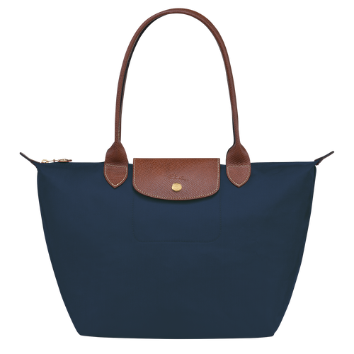 Longchamp Le Pliage Original S Kanvas, Recycled canvas Kadın Omuz Çantası Mavi | 147-AUTCJN