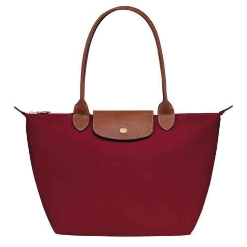 Longchamp Le Pliage Original S Kanvas, Recycled canvas Kadın Omuz Çantası Kırmızı | 618-DKCYMN