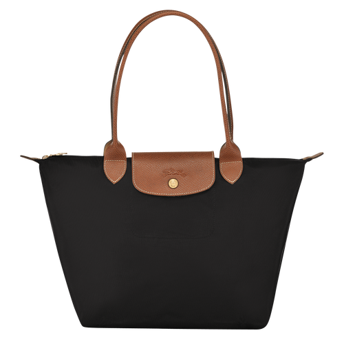 Longchamp Le Pliage Original S Kanvas, Recycled canvas Kadın Omuz Çantası Siyah | 862-RCIKJE