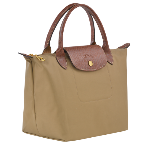 Longchamp Le Pliage Original S Kanvas, Recycled canvas Kadın El Çantası Bej Rengi | 942-NJDCUX