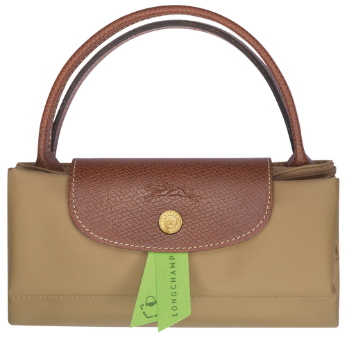 Longchamp Le Pliage Original S Kanvas, Recycled canvas Kadın El Çantası Bej Rengi | 942-NJDCUX