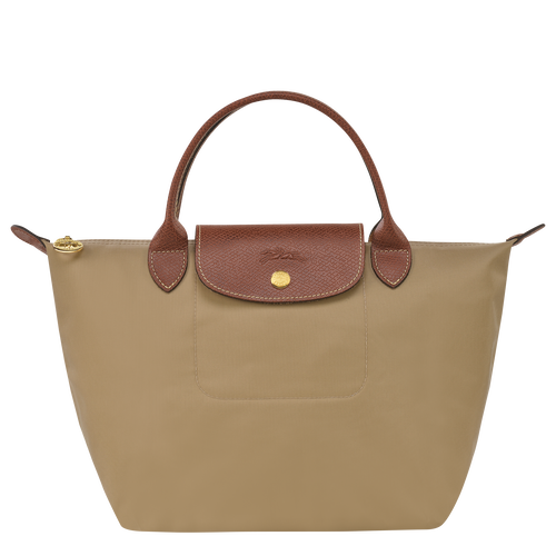 Longchamp Le Pliage Original S Kanvas, Recycled canvas Kadın El Çantası Bej Rengi | 942-NJDCUX