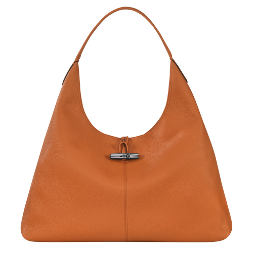 Longchamp Roseau Essential XL Deri Kadın Omuz Çantası Turuncu | 451-KAJXUV